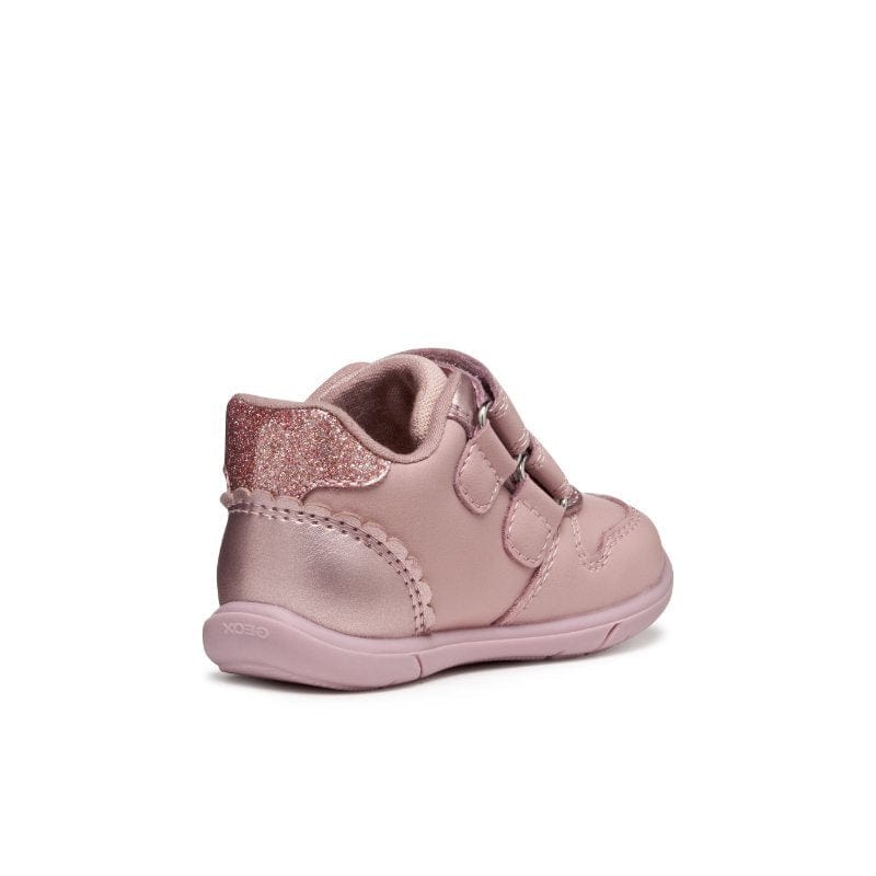 Geox Kids Geox Infants Girls Pink Zapito With Straps Sneakers -  B566DC