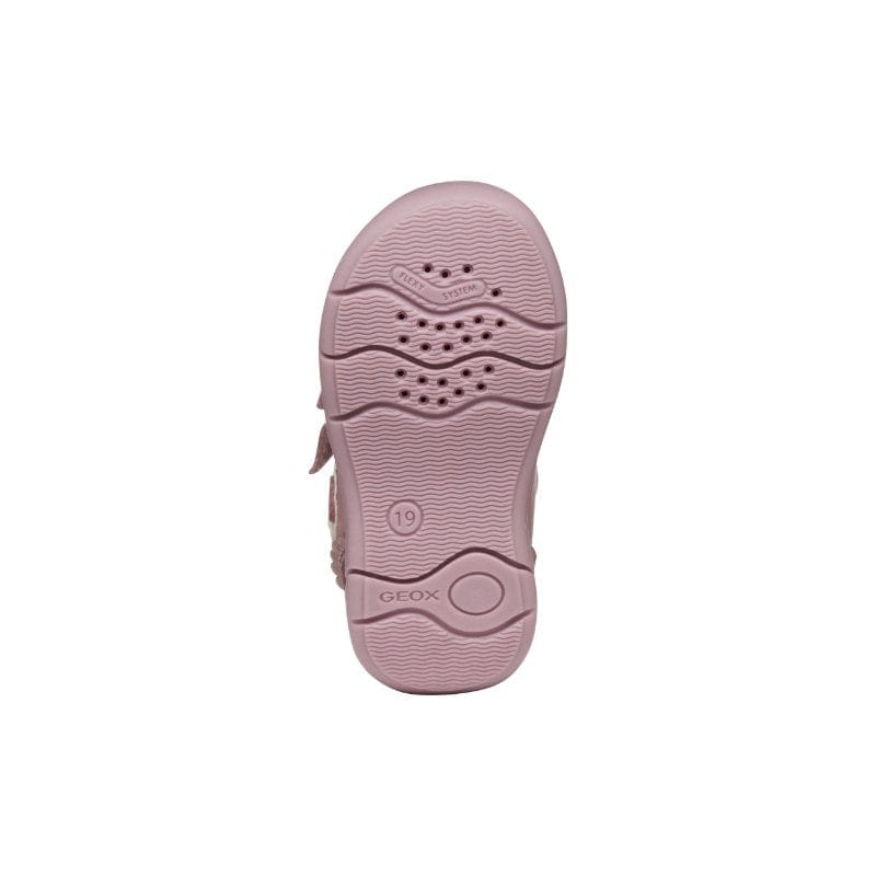 Geox Kids Geox Infants Girls Pink Zapito With Straps Sneakers -  B566DC