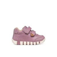 Geox Kids Geox Infants Girls Purple Velcro Strap Iupidoo Sneakers - B5658C
