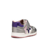 Geox Kids Geox Infants Girls Silver B Rishon Sneakers -  B560LA