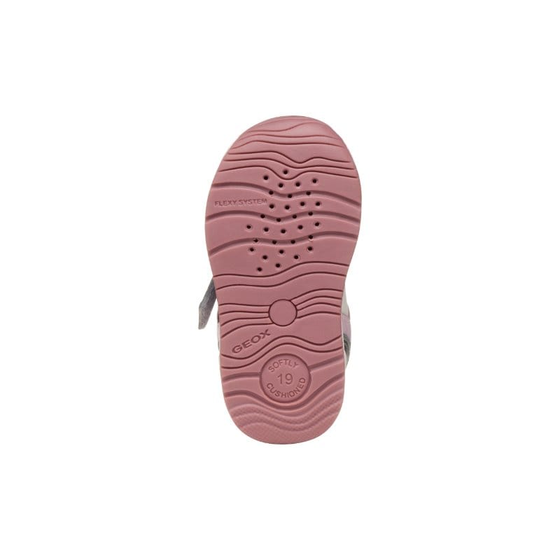 Geox Kids Geox Infants Girls Silver B Rishon Sneakers -  B560LA