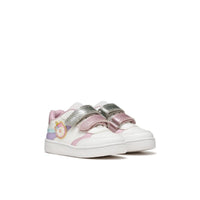 Geox Kids Geox Infants Girls White Riptape Closure Eclyper Sneakers -  B655MB