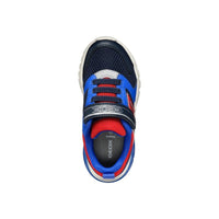 Geox Kids Geox Junior Blue Ciberdron Boys Shoes With Lights J45LBC