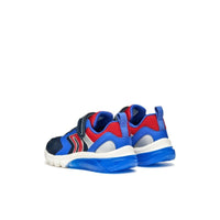 Geox Kids Geox Junior Blue Ciberdron Boys Shoes With Lights J45LBC