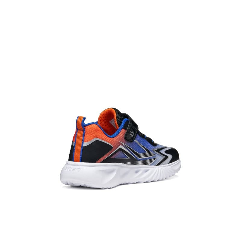 Geox Kids Geox Junior Boys Black Lights Up Sole Assister Sneakers - J66DZB