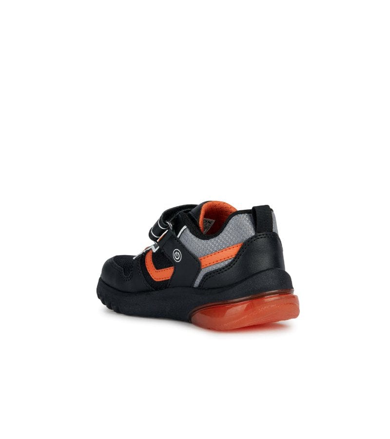 Geox Kids Geox Junior Boys Black Runners J36LBC