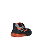 Geox Kids Geox Junior Boys Black Runners J36LBC