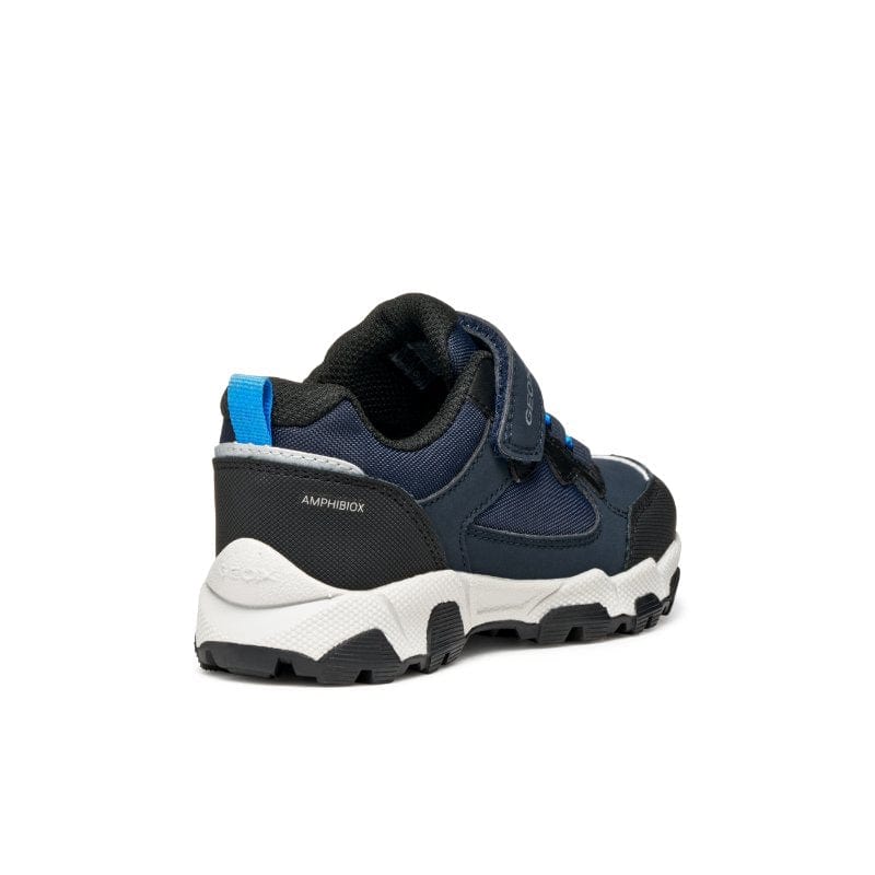 Geox Kids Geox Junior Boys Black Waterproof Magnetar Abx Sneakers - J463ZB