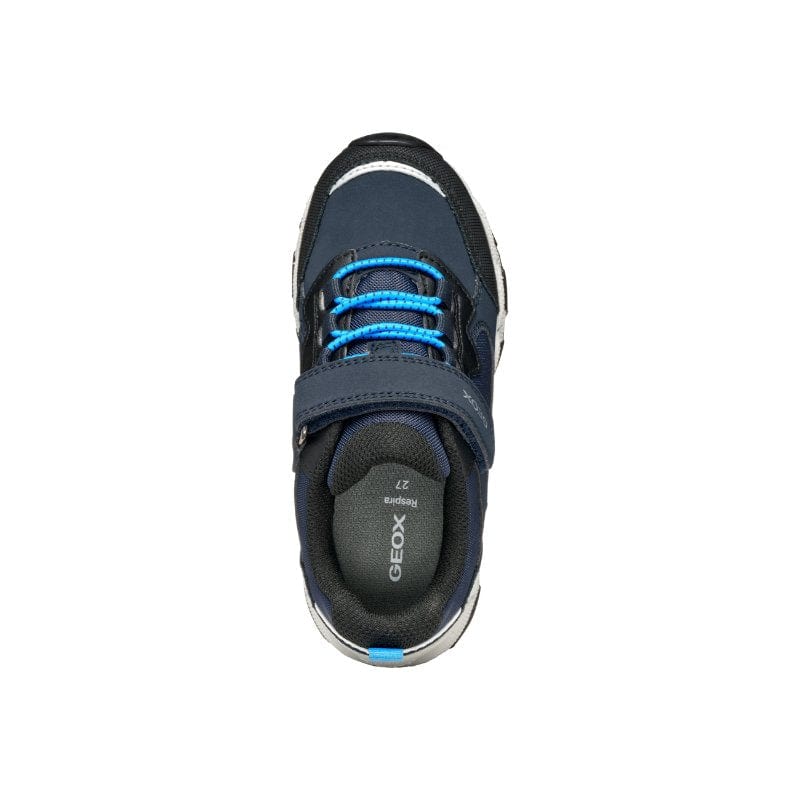 Geox Kids Geox Junior Boys Black Waterproof Magnetar Abx Sneakers - J463ZB
