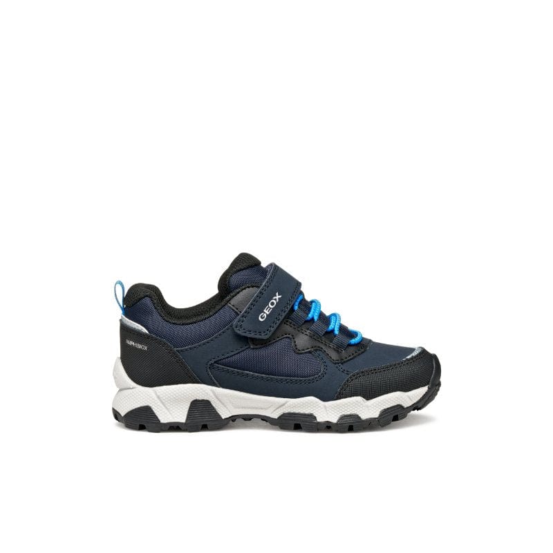 Geox Kids Geox Junior Boys Black Waterproof Magnetar Abx Sneakers - J463ZB