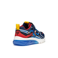 Geox Kids Geox Junior Boys Blue Ciberdron Superman Sneakers -  J56LBD