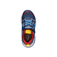 Geox Kids Geox Junior Boys Blue Ciberdron Superman Sneakers -  J56LBD
