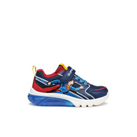 Geox Kids Geox Junior Boys Blue Ciberdron Superman Sneakers -  J56LBD