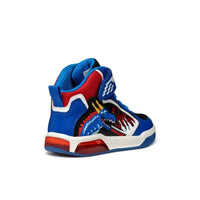 Geox Kids Geox Junior Boys Blue Inek With Lights Sneakers - J569CA