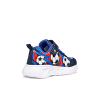Geox Kids Geox Junior Boys Navy Lights Up Sole Assister Sneakers - J45DZB
