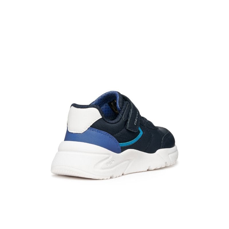 Geox Kids Geox Junior Boys Navy Loftus Low Top Sneakers -  J56MQC