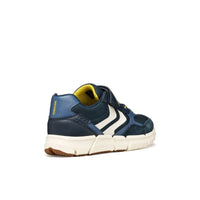 Geox Kids Geox Junior Boys Navy Low Top Flexyper Sneakers - J459BB