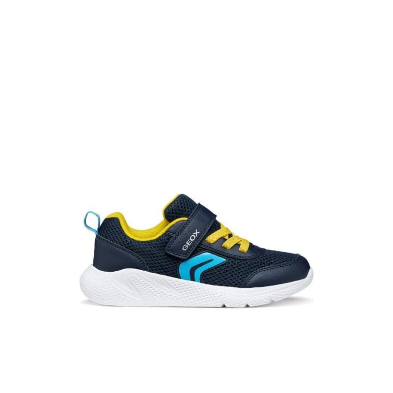 Geox Kids Geox Junior Boys Navy Low Top Sprintye Sneakers - J36GBA