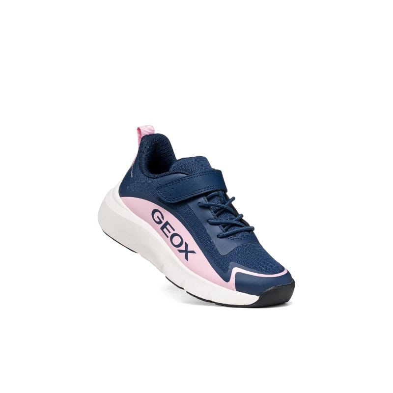 Geox Kids Geox Junior Boys Navy Pro-ran Waterproof Hard Toe Sneakers - J667KA