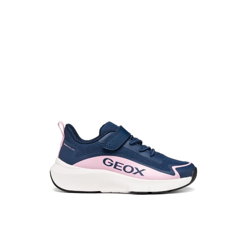 Geox Kids Geox Junior Boys Navy Pro-ran Waterproof Hard Toe Sneakers - J667KA