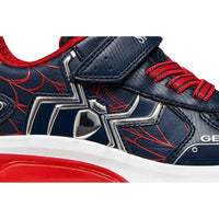 Geox Kids Geox Junior Boys Navy Spider Man Ciberdron Sneakers - J65LBC
