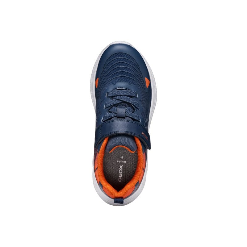 Geox Kids Geox Junior Boys Navy Velcro Strap Sprintye Sneakers - J66GBB