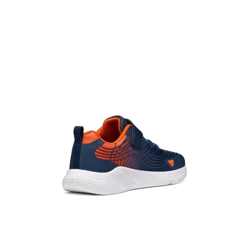Geox Kids Geox Junior Boys Navy Velcro Strap Sprintye Sneakers - J66GBB
