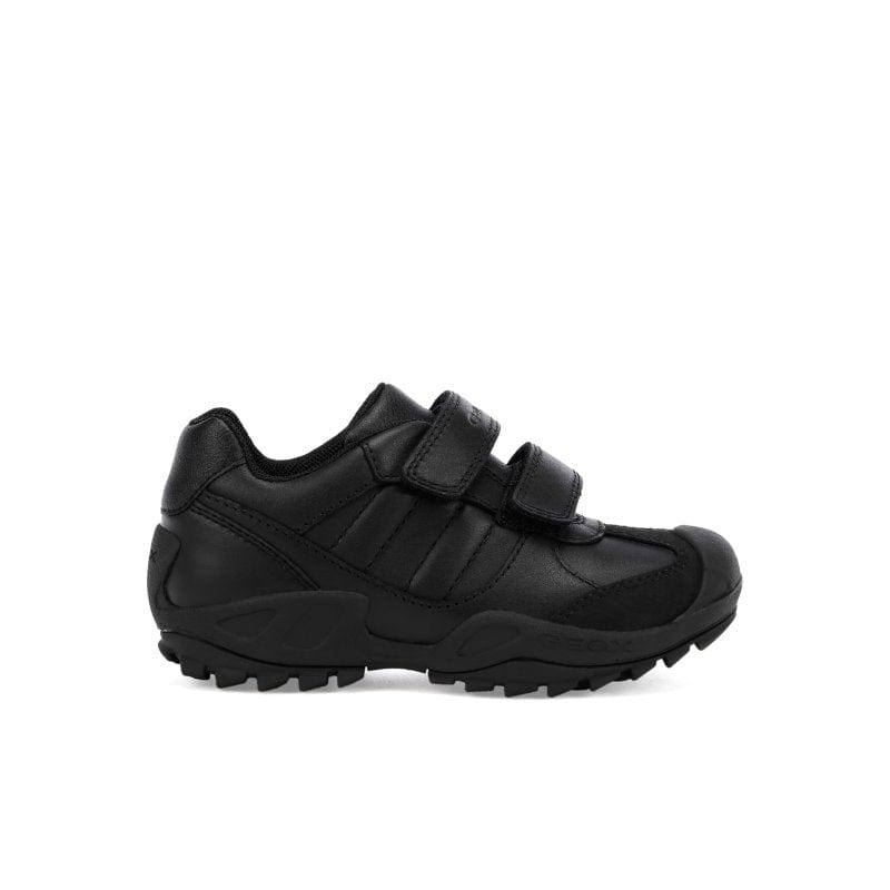 Geox Kids Geox Junior Boys Savage Black Shool Shoes AW24 - J841VB