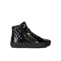 Geox Kids Geox Junior Girl Black Kalispera High Top Sneakers - J944GD