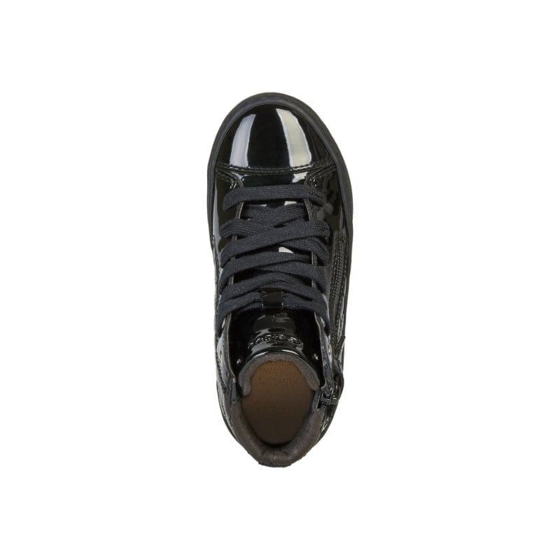 Geox Kids Geox Junior Girl Black Kalispera High Top Sneakers - J944GD