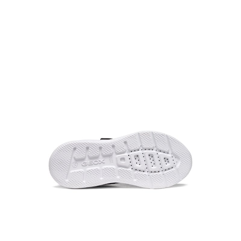 Geox Kids Geox Junior Girl Black Velcro Strap Sprintye Sneakers - J66FWB