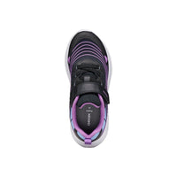 Geox Kids Geox Junior Girl Black Velcro Strap Sprintye Sneakers - J66FWB