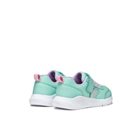 Geox Kids Geox Junior Girl Green Canvas Single Riptape Sprintye Sneakers - J36FWB