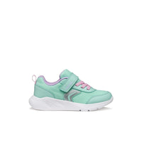 Geox Kids Geox Junior Girl Green Canvas Single Riptape Sprintye Sneakers - J36FWB