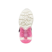 Geox Kids Geox Junior Girl Navy Fadinlight With Lights Sneakers - J55M4A