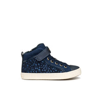 Geox Kids Geox Junior Girl Navy Kalispera High Top Sneakers - J744GI