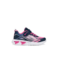 Geox Kids Geox Junior Girl Navy Lights Up Sole Assister Sneakers - J66E9B