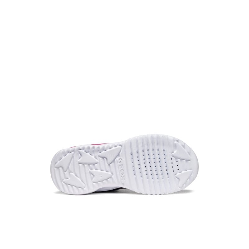Geox Kids Geox Junior Girl Navy Lights Up Sole Assister Sneakers - J66E9B