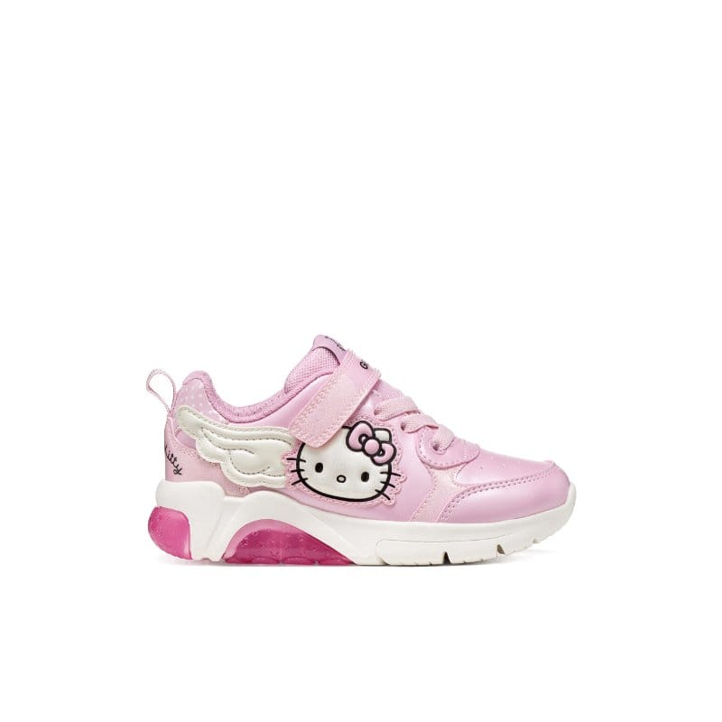 Geox Kids Geox Junior Girl Pink Hello Kitty Fadinlight Sneakers - J66M4C