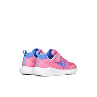 Geox Kids Geox Junior Girl Pink Riptape Closure Canvas Sprintye Sneakers - J55FWA