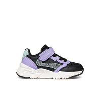 Geox Kids Geox Junior Girl Purple Glittery Loftus Sneakers - J46M2A