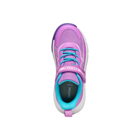 Geox Kids Geox Junior Girl Purple Low Top Single Riptape Pro Ran Sneakers - J65PAC