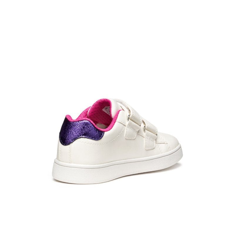Geox Kids Geox Junior Girl White J Eclyper Sneakers - J45LRA