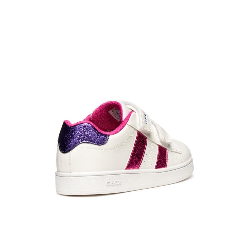 Geox Kids Geox Junior Girl White J Eclyper Sneakers - J45LRA