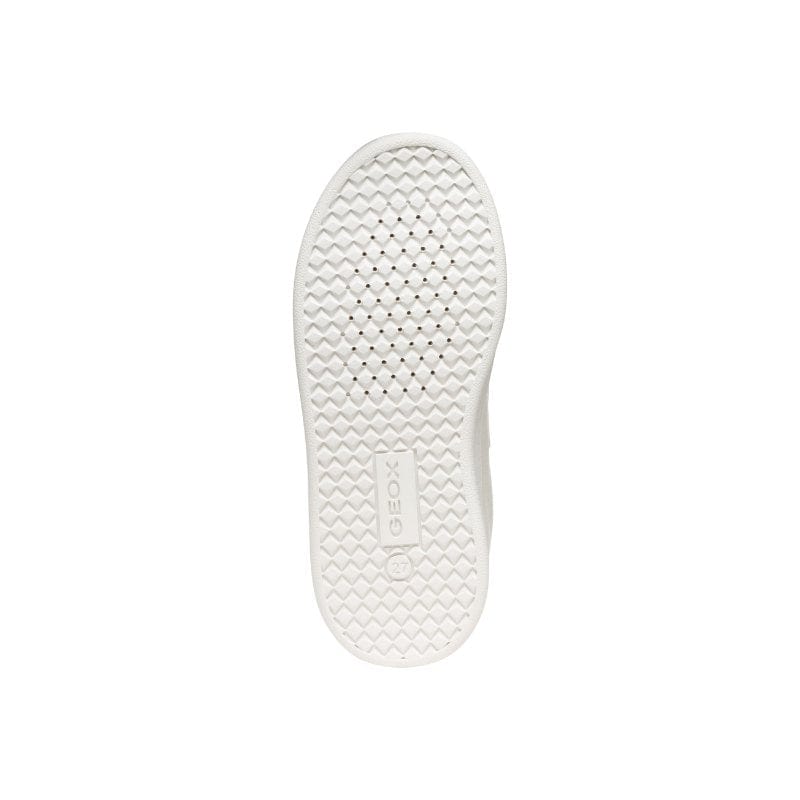 Geox Kids Geox Junior Girl White J Eclyper Sneakers - J45LRA