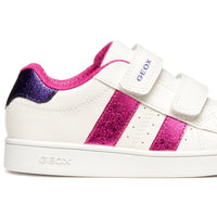 Geox Kids Geox Junior Girl White J Eclyper Sneakers - J45LRA
