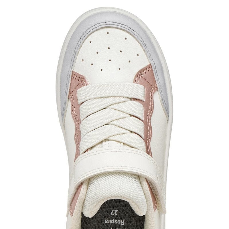 Geox Kids Geox Junior Girl White Low Top Eclyper Sneakers - J65LRB