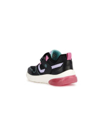 Geox Kids Geox Junior Girls black Runners J36LPA