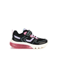 Geox Kids Geox Junior Girls black Runners J36LPA