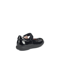 Geox Kids Geox Junior Girls Black School Shoe J16FHA